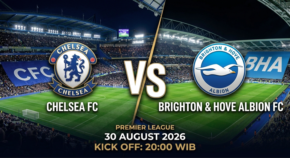Prediksi Chelsea vs Brighton 30 Agustus 2026