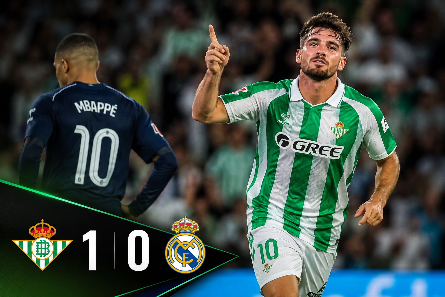 Real Betis Bungkam Real Madrid 1-0, Mbappé Gagal Eksekusi Penalti di Menit Akhir